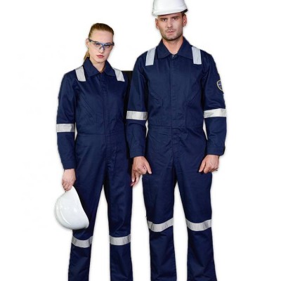 100% Fireproof Materials Fire Resistance Fr Safety Coverall Scrub Suit